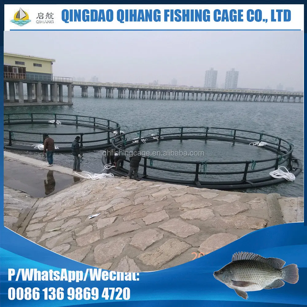 Aquaculture offshore fish cages deep water open ocean fish cage