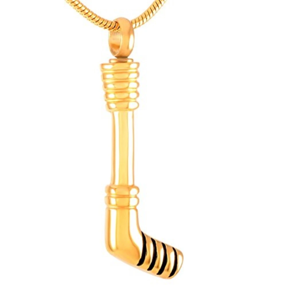Cremation Jewelry ice Hockey Stick Pendant