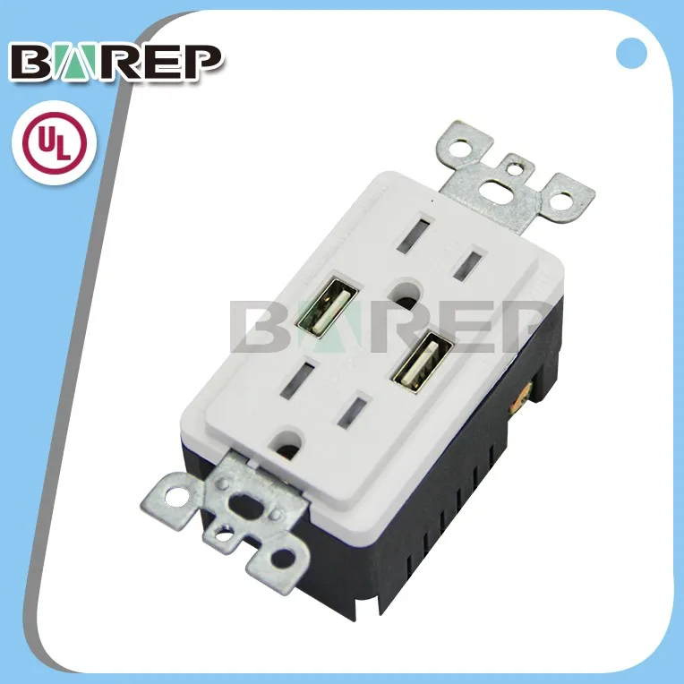 TR-BAS15-2USB Industrial plug waterproof universal portable socket