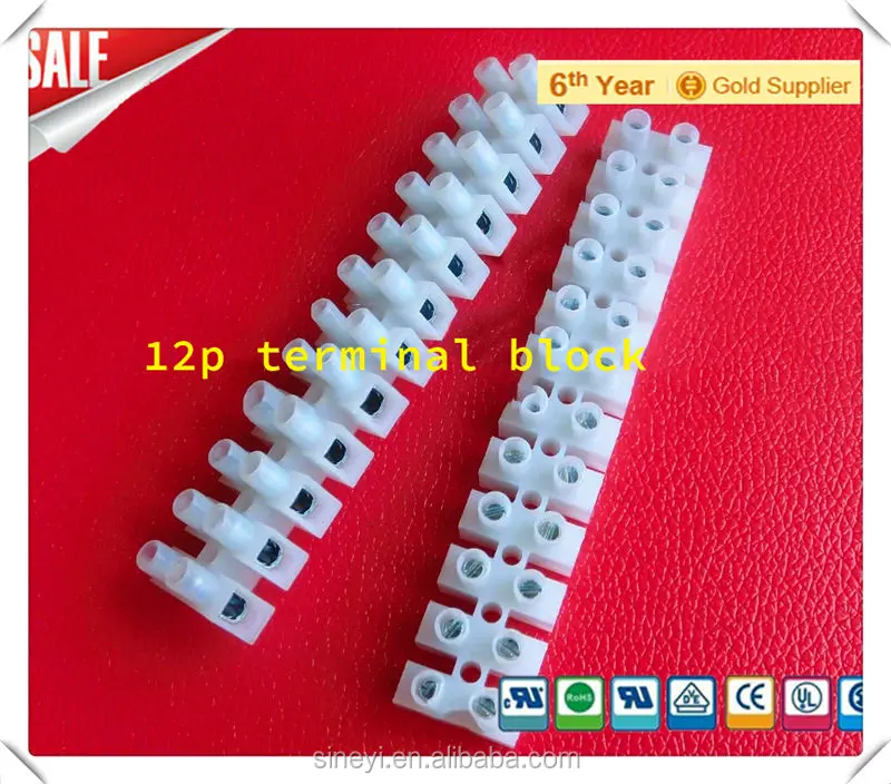 
Sineyi Yuyao china goods screw bras PA lighting good flexibility wire wrap terminal block 