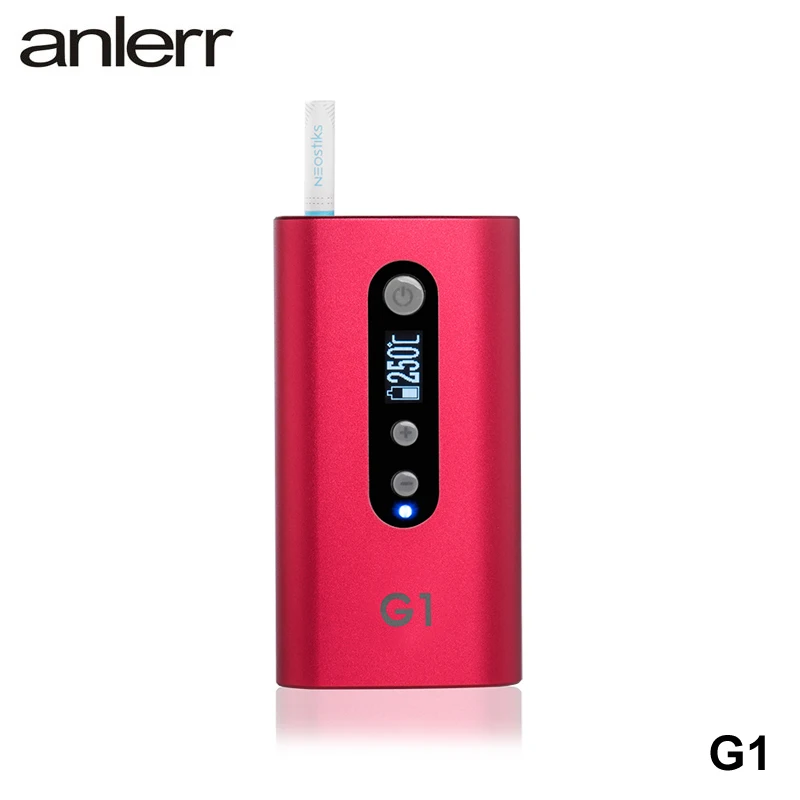 Оригинальная Фабрика 100% Anlerr G1 нагрев не сжигает сигареты сухой травы испаритель электронная сигарета для испарителя сухой травы