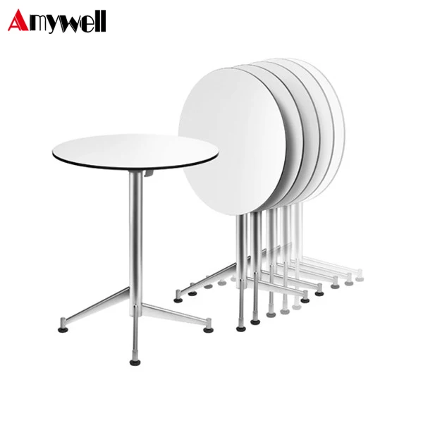 Amywell anti-UV compact hpl laminate table outdoor garden furniture
