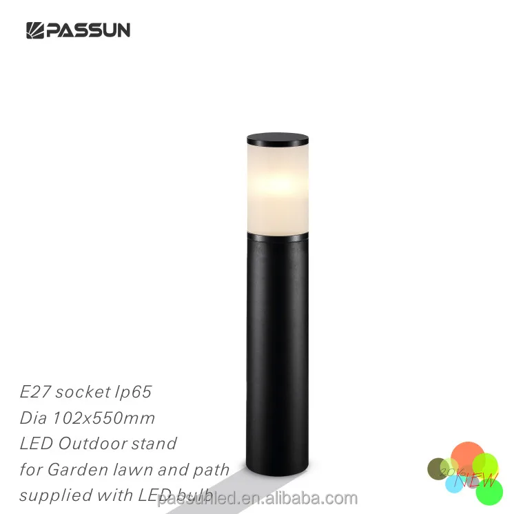IP44 aluminium waterproof anodized black 10w led garden light
