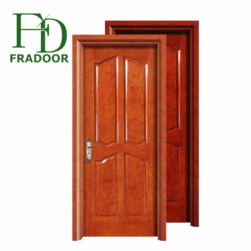 Cheapest main entrance single internal Teak Wood Door Design