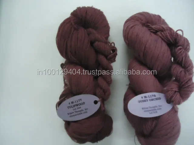 Пряжа из шелка и