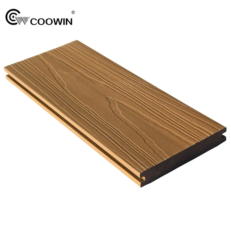 Co-extruded WPC Decking Garden Piscina Other Boards Waterproof WPC Floor Tile Timber Laminate Flooring