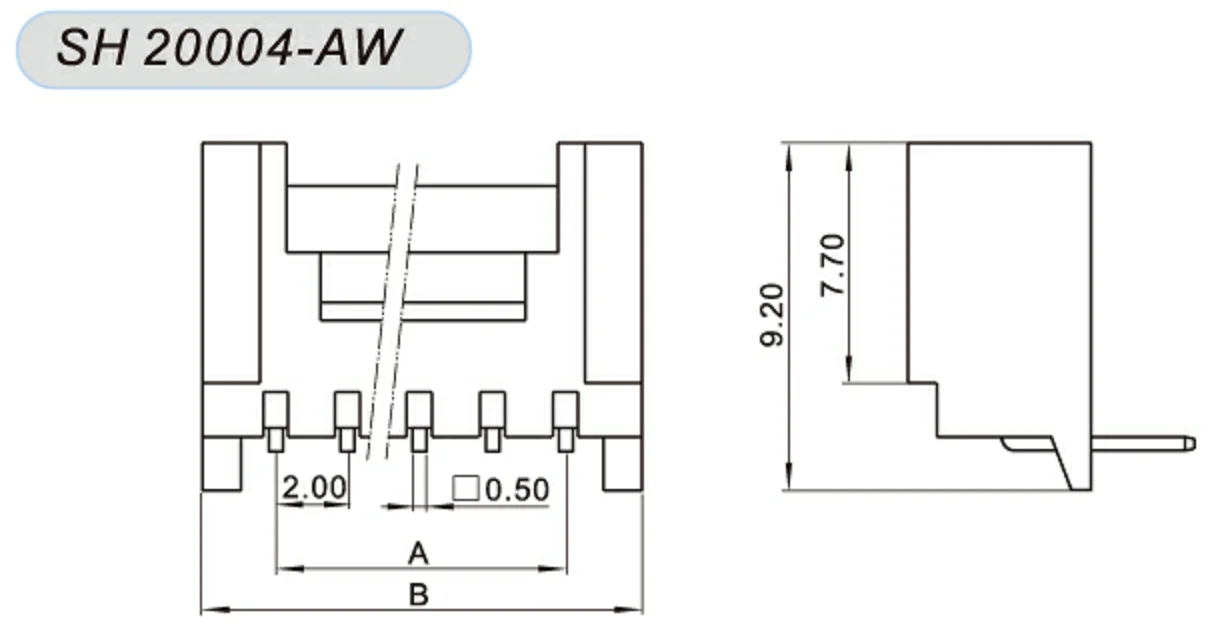JST Molex SMH200 2.00mm pitch 3pins Plastic electric single double housing terminals connector