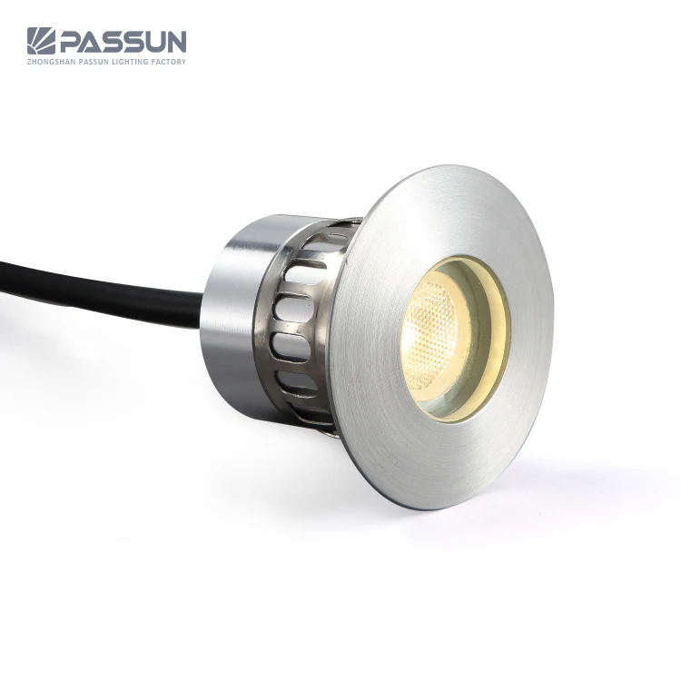 Stainless steel low voltage waterproof underground led light fixture&1W led step light&led stair light