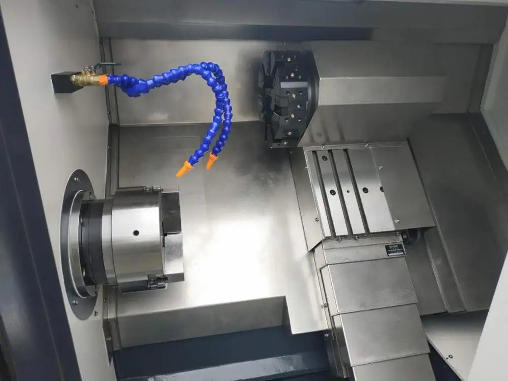 TCK6350  SLANT BED AND LINEAR GUIDE WAY CNC METAL  LATHE