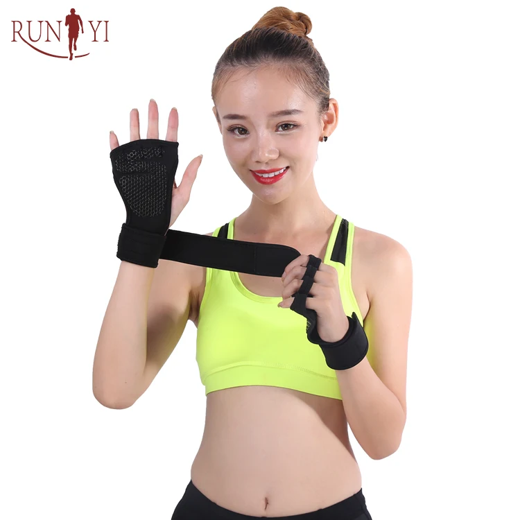 Wholesale Custom Sport Fitness Weight Lifting Half Finger Gym Gloves