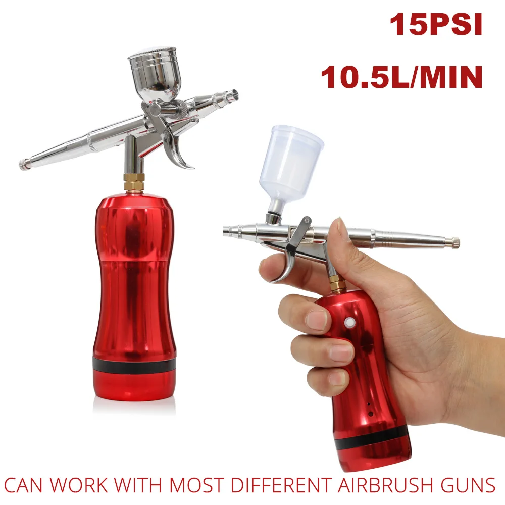 Беспроводной мини-Аэрограф для макияжа, маникюра, салона красоты