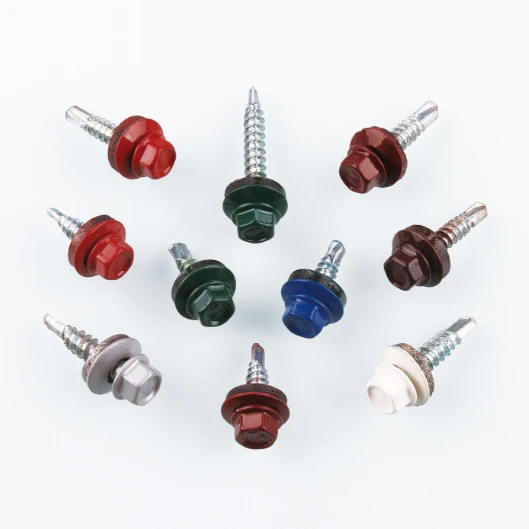 
Red head washer cross recessed hex head self drilling screw 