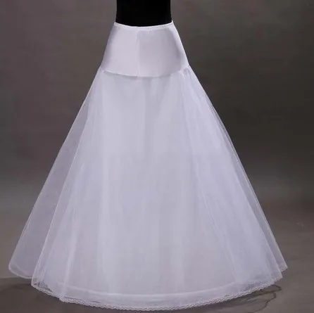 
New Arrive High Quality Tulle A Line Bridal Wedding Underskirt Accessories WF940  (62139276124)