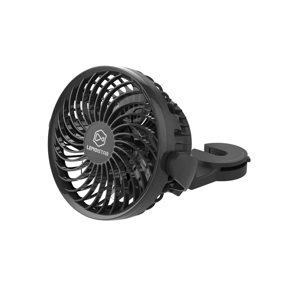 
New design high quality USB car mini fan with hook car fan 
