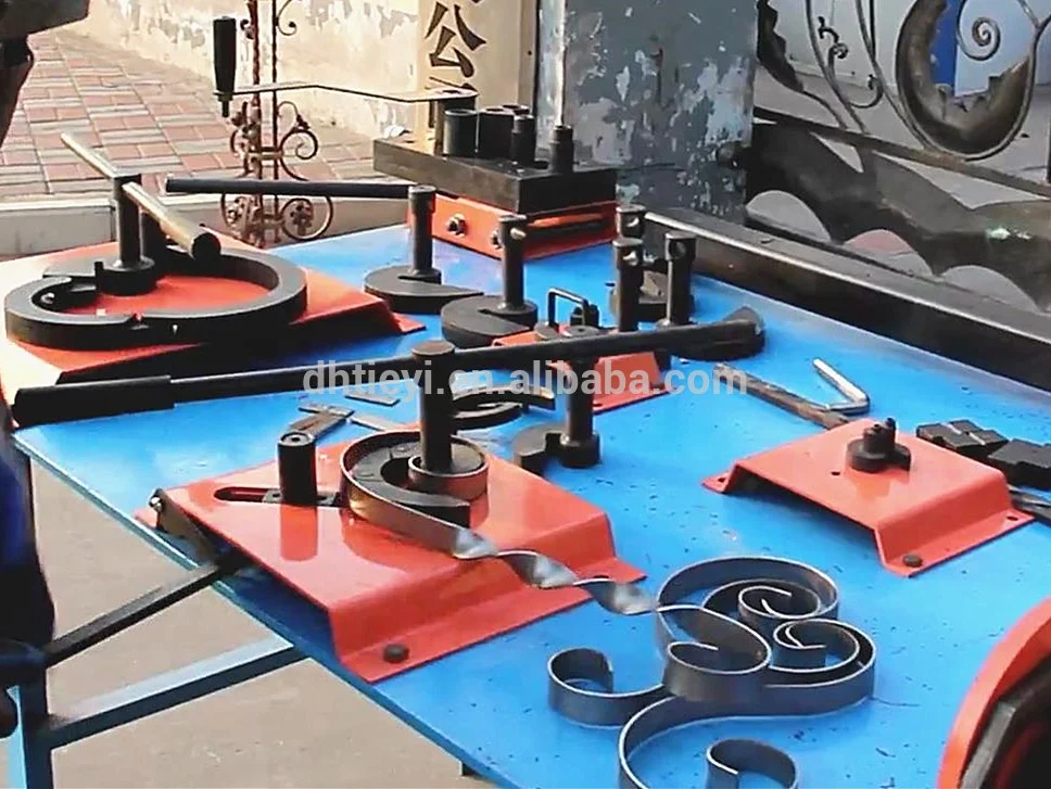 DH-SW7 металлическое ремесло прокрутки инструмент ручной Кованого Железа Бендер