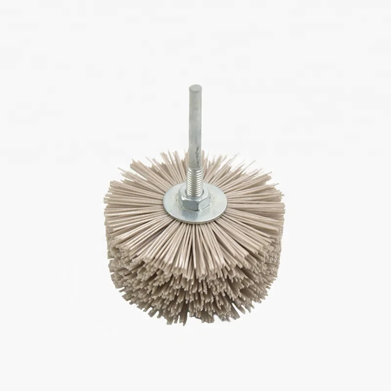 Abrasive Flower Head Wood Furniture Polishing Grinding Brush