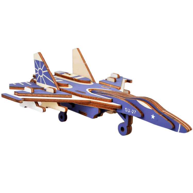 2023 New Special DIY 3D Aircraft Model Kit New Designs Decoration OEM Animal Shaped for Teenage and Adult