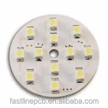 Печатная плата/led чип печатной платы высокий люмен 5730 smd led печатная плата pcb алюминия доска сид