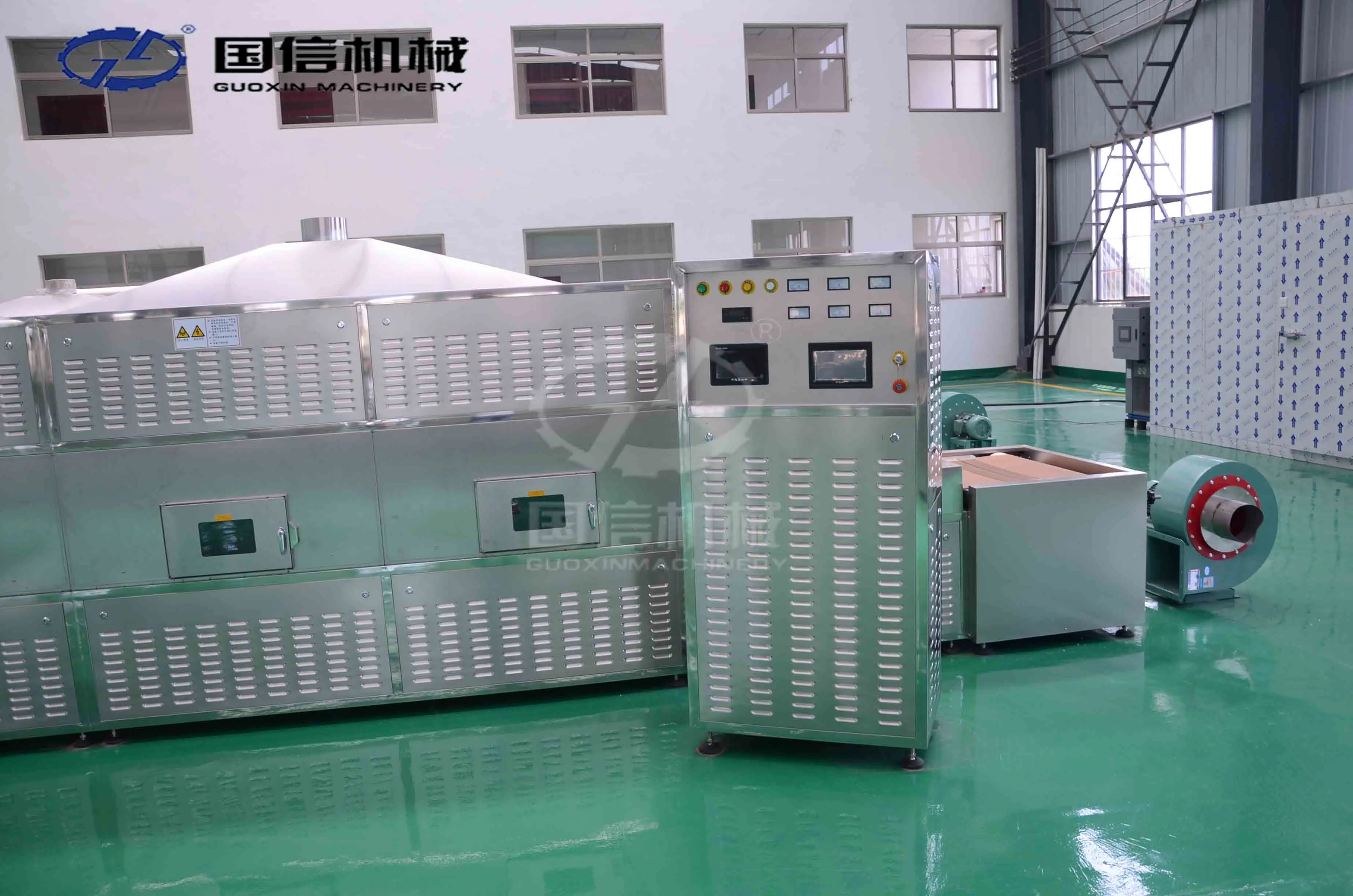 
Energy efficient Larva/Insect/Mantis shrimp microwave drying machine 