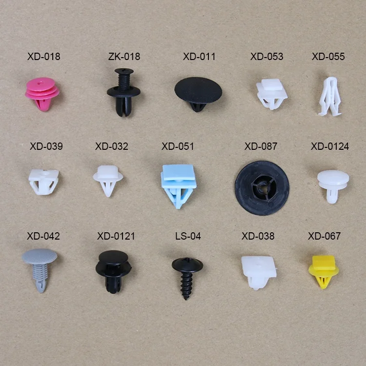 Крепление/зажимы/пластиковые винты для KIA Cadenza/Forte/Cerato/Niro/Optima/Picanto/Rio/Sorento/Soul/Sportage/Stinger/Stonic/Venga