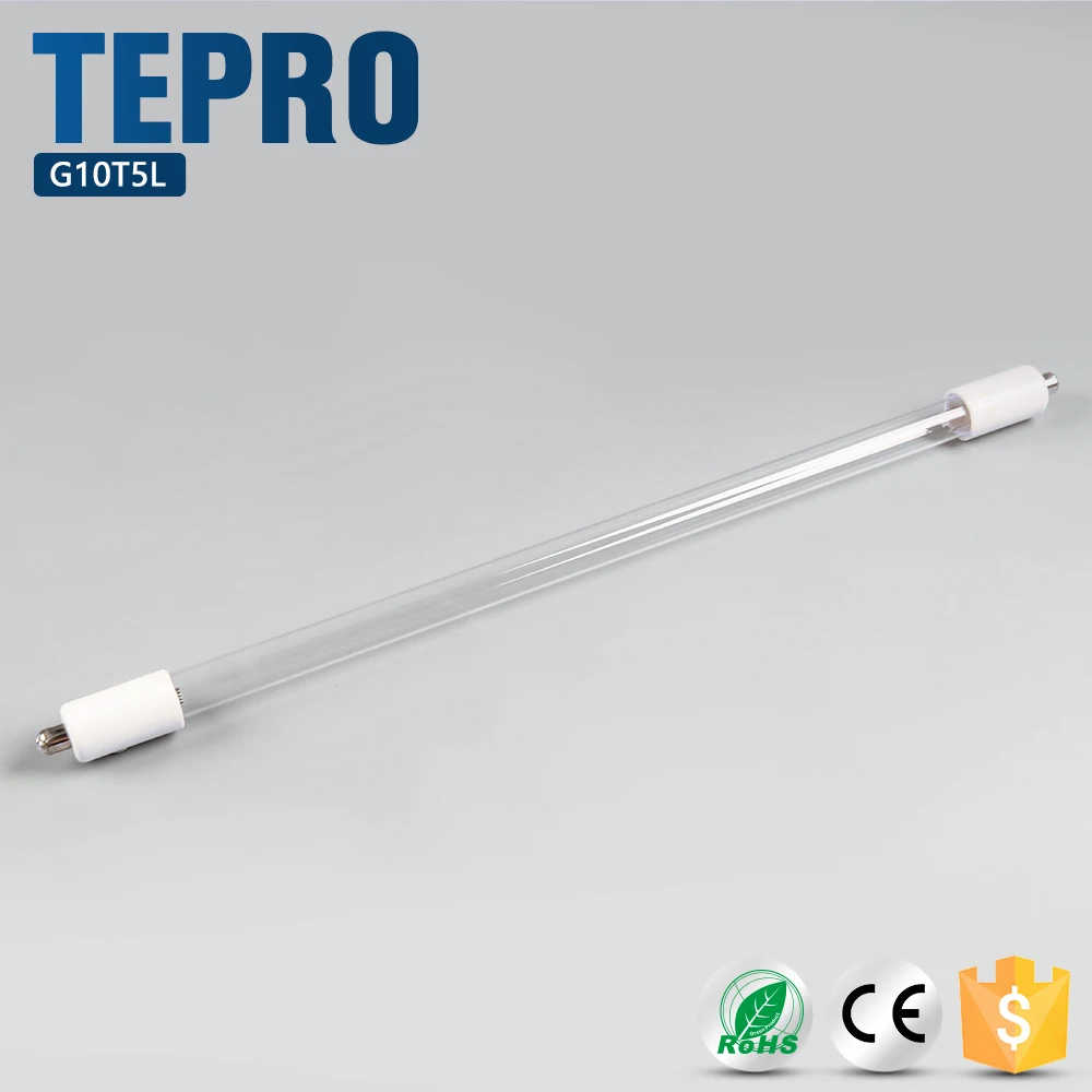 Двойной заканчивается одного контакта лаборатории T5 UVC бактерицидное огни 15 мм ультрафиолетовые бактерицидные лампы