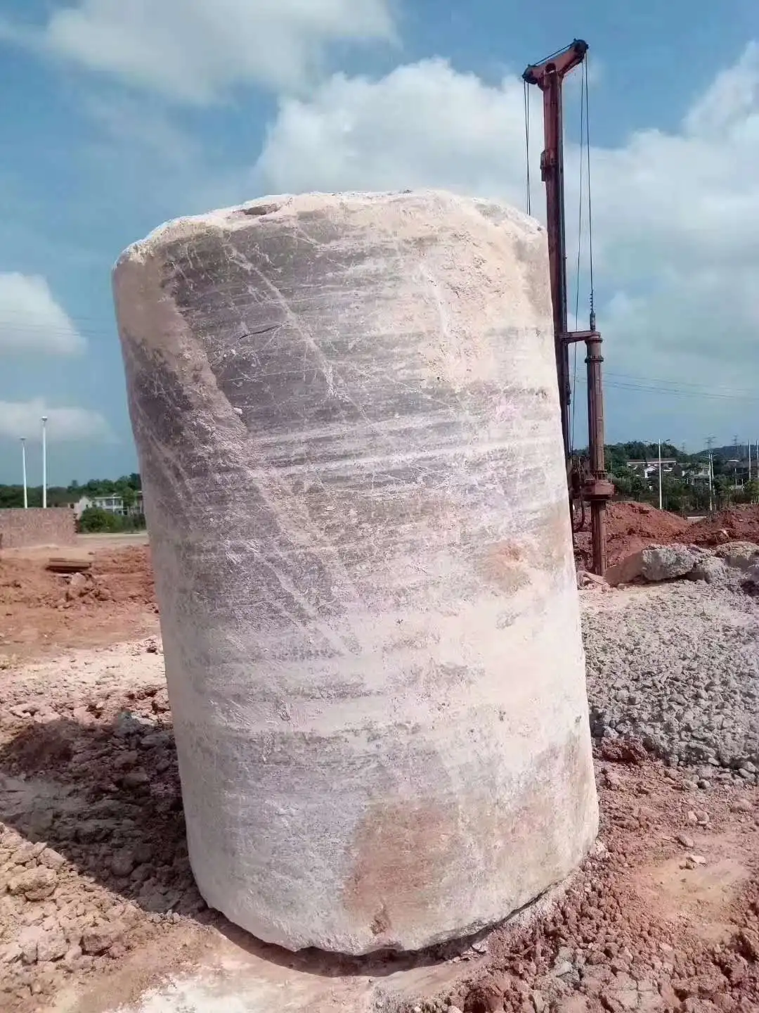 Double bottom sand soil drilling bucket