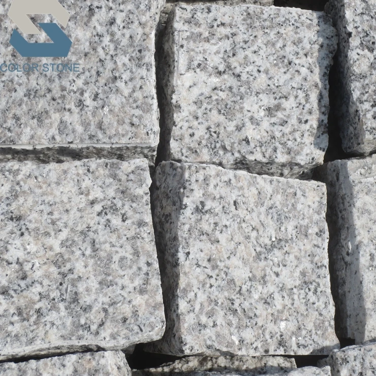 Wholesale portugal market price natural grey granite paving stones