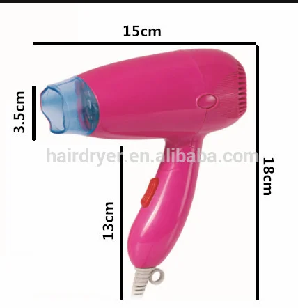 
Mini Style Portable Features Red/Black Color400W Hair Dryer 