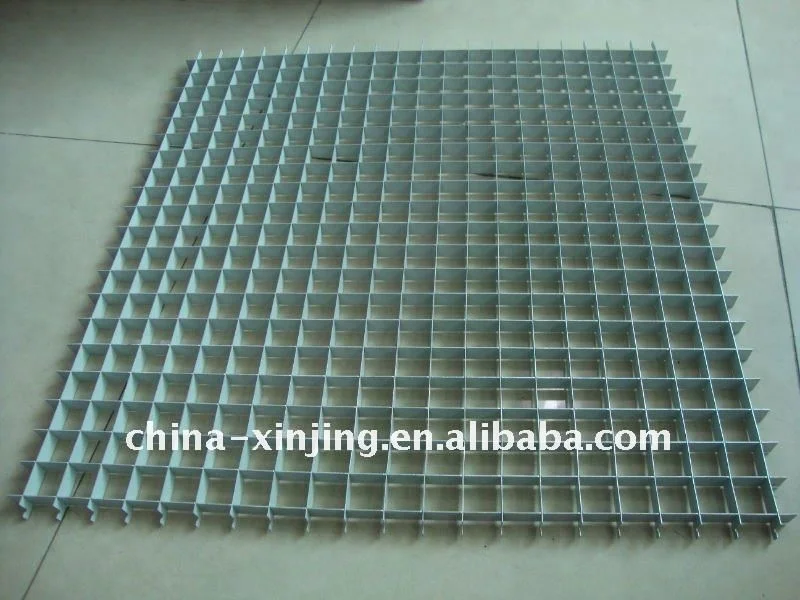 (ISO9001,CE)Metal Grid Ceiling Aluminum Minitype Grille Ceiling
