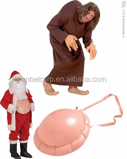 Inflatable Belly Blow Up Belly Hunchback Or Pregnant Belly Tummy