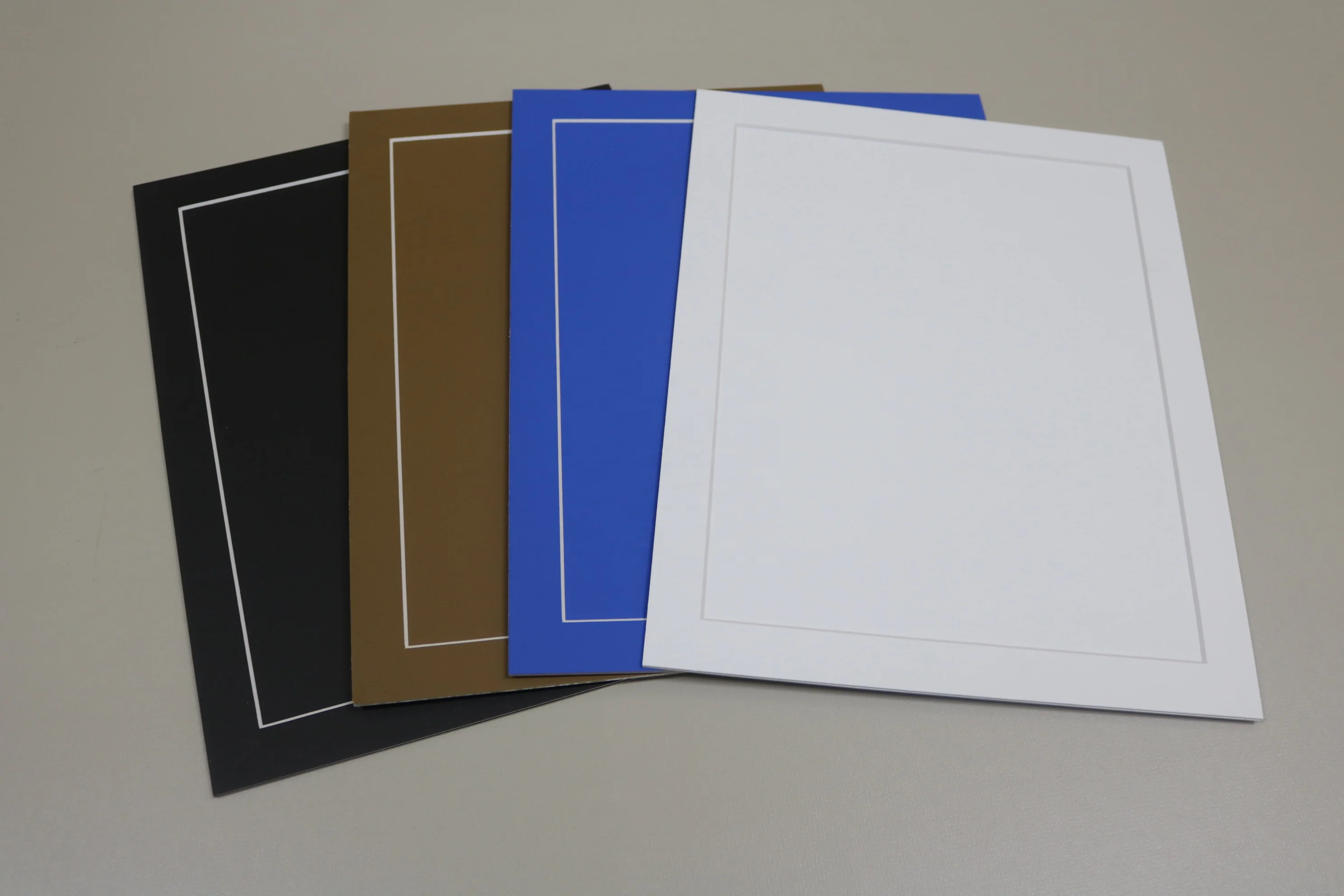 paperboard for gift, 0.8-3.0mm, white core, double layers