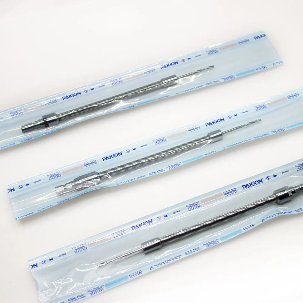 Simply Style flexible cannulated drill bit for orthopedic knee surgery