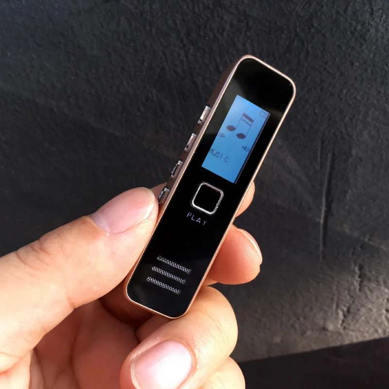 SK007 Mini Professional Digital Audio Voice Recorder Support Sound playback with Speaker