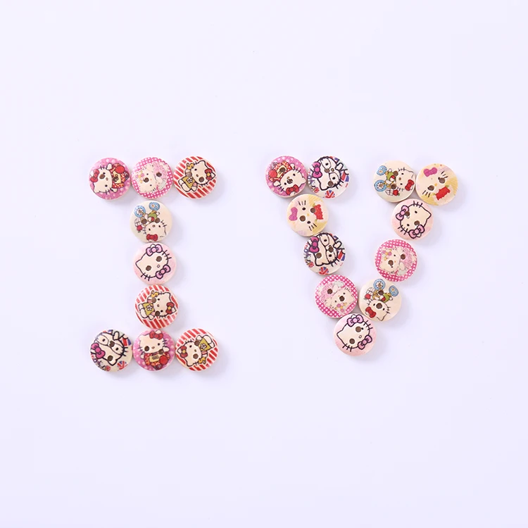 2 Holes Wholesale Wood Sewing Buttons