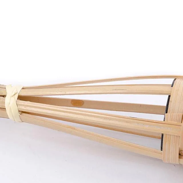 colored bamboo torch