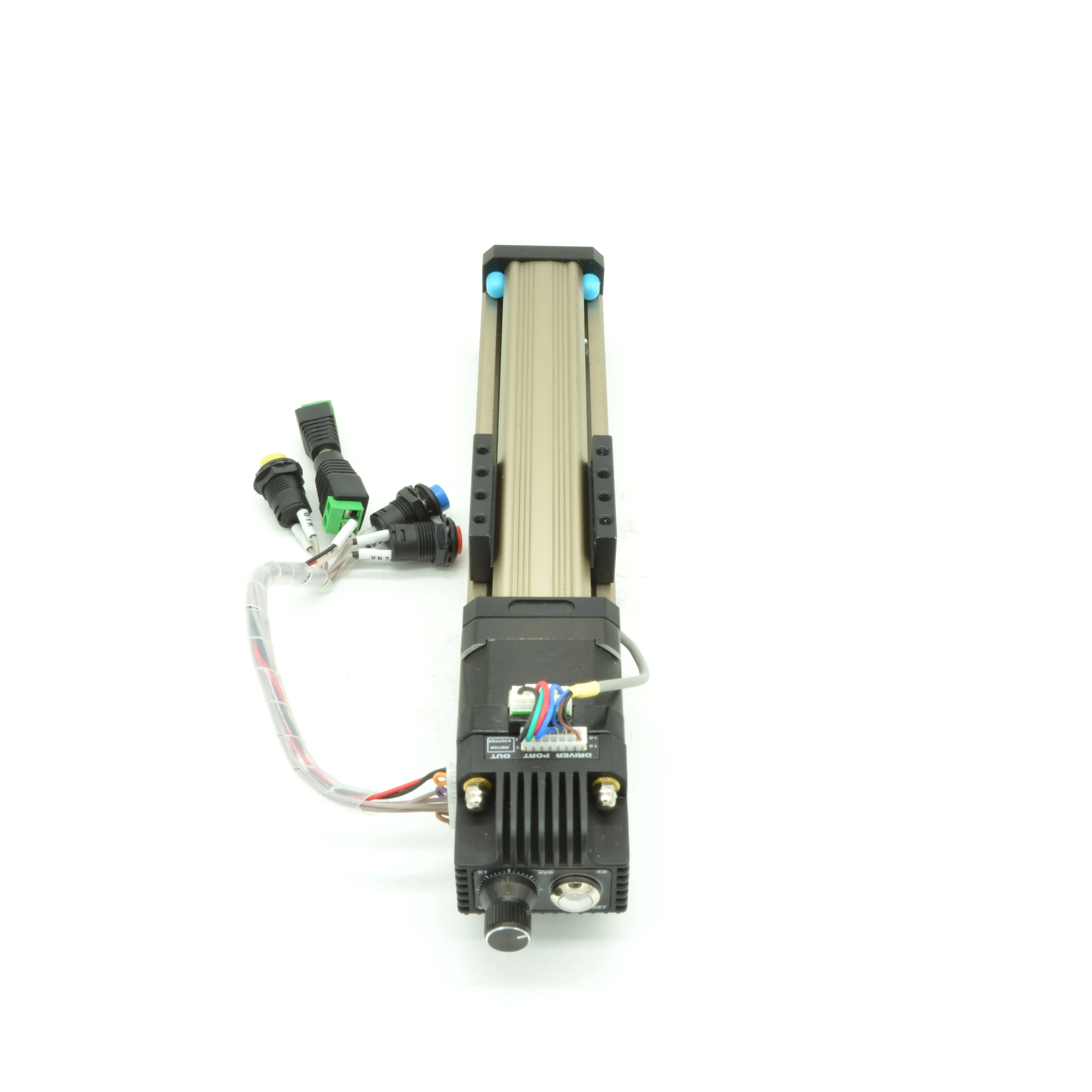 Stepper motorized cylinder equip syringe with controller integrated