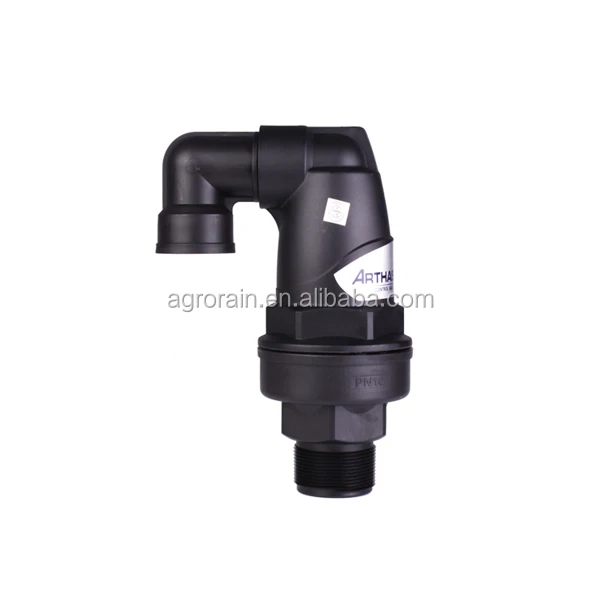 2 inch plastic irrigation automatic air valve kinetic valve in farm irrigation system  K1063
