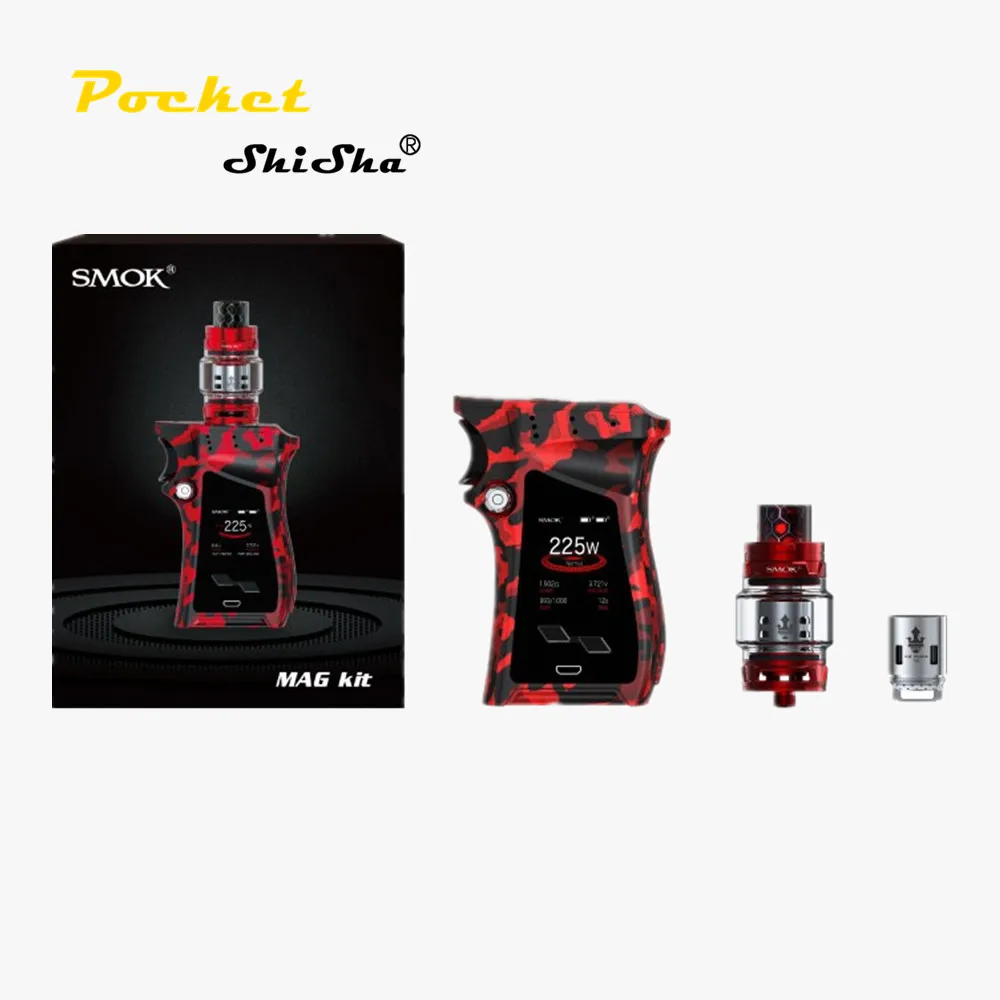 Черный Радужный цветной вейп-мод Mag 225 Вт Радужный мод вейп