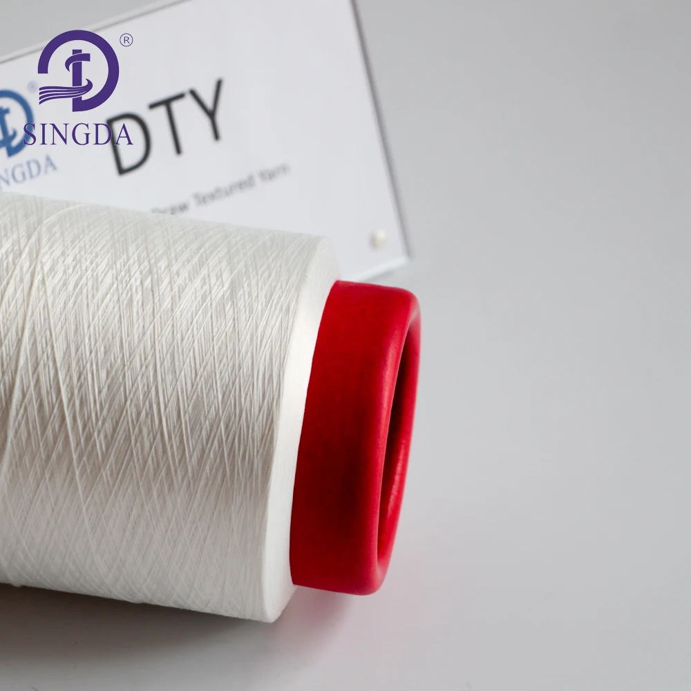 300 Denier Polyester Yarn DTY 300D/576F SD RW SIM  AA GRADE High Filaments Polyester Textured Yarn