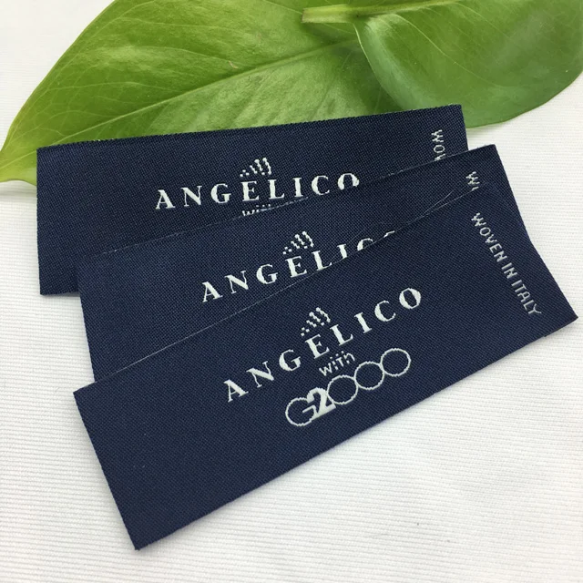 computerized damask woven label machine with end fold