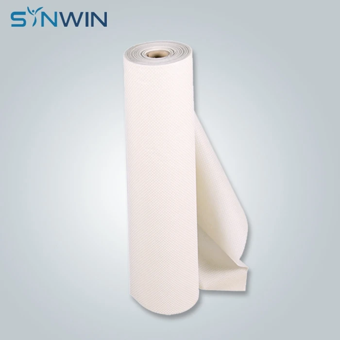 Perforated non woven furniture sofa mattress bottom hydrophobic non woven fabric pp pe nonwoven fabric