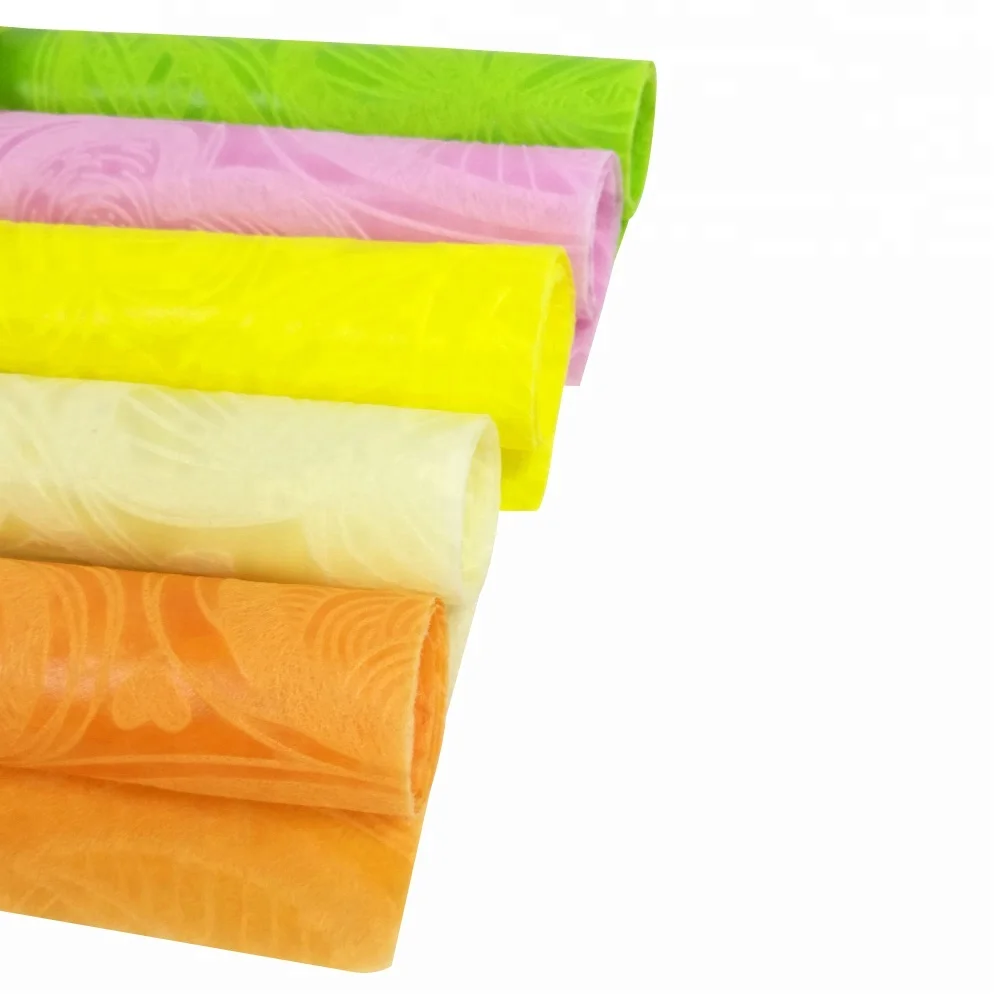 idea bond non woven fabric roses food wrapping tissue paper