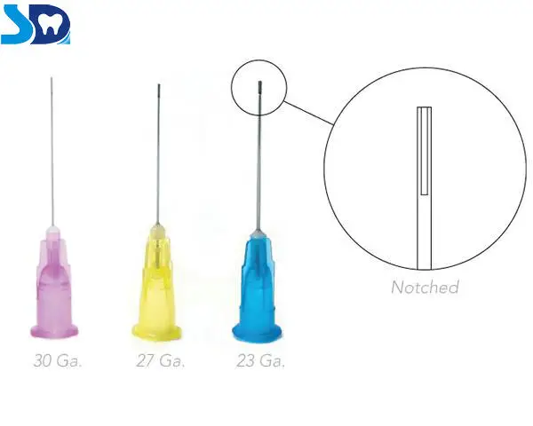 Dental Endo irrigation needle with Closed end tips (Double vented)