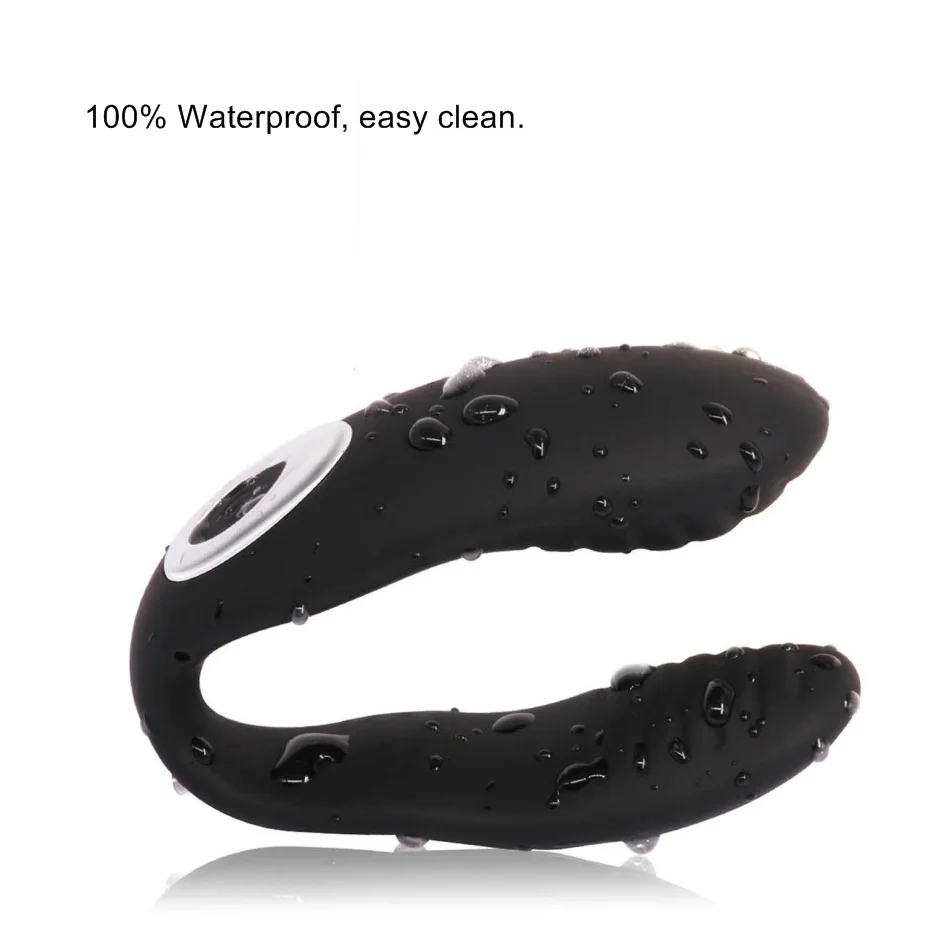 
Intelligent rechargeable waterproof pussy Couple usb U Shape Underwear Vibrator 