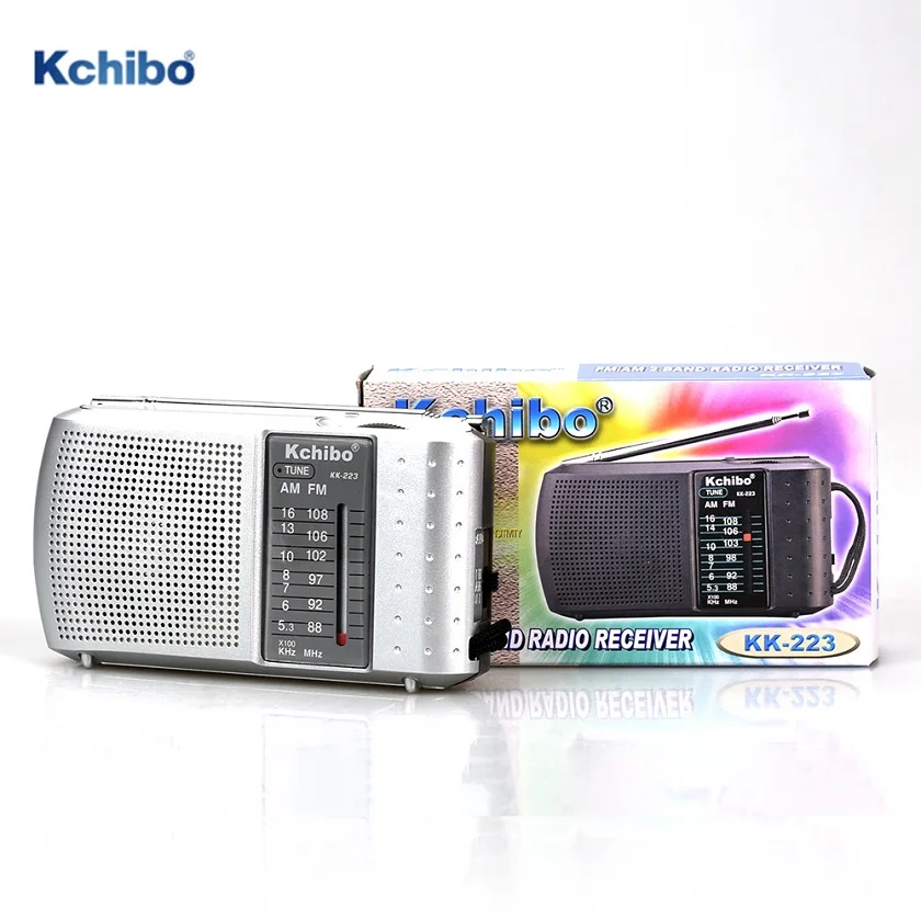 Headset factory manufacture OEM FM AM 2 band portable radio with AA Battery