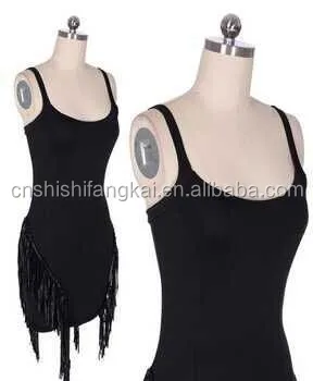  Лидер продаж в США Канаде ЕС популярное Клубное платье с бахромой и кисточками для клубной вечеринки танцевальная одежда танцевальный костюм Пляжное Платье