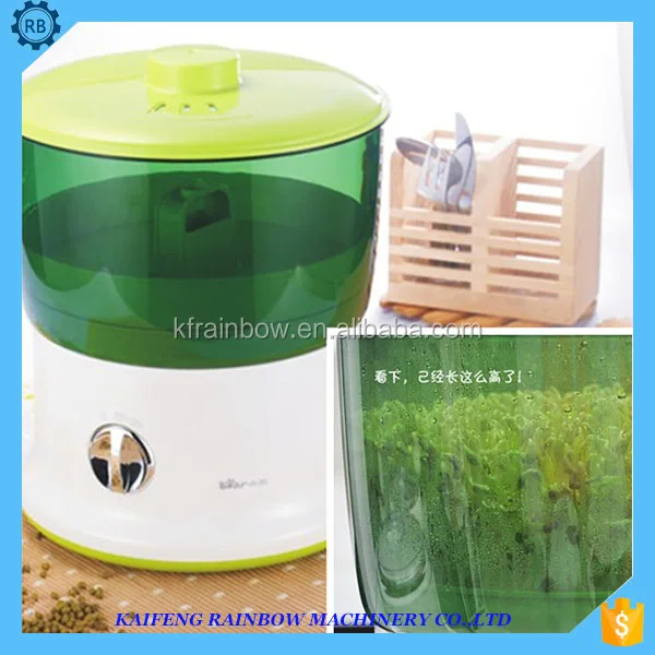 Stainless Steel Factory Price Mini Soybean Sprounting Machine bean sprout cleaning machine /Soybean Sprouts grow maker