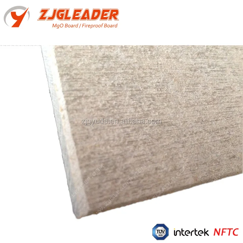100% Non-Asbestos High Strength Fireproof Fiber Cement Board Magnesium Oxide Boards Product Category