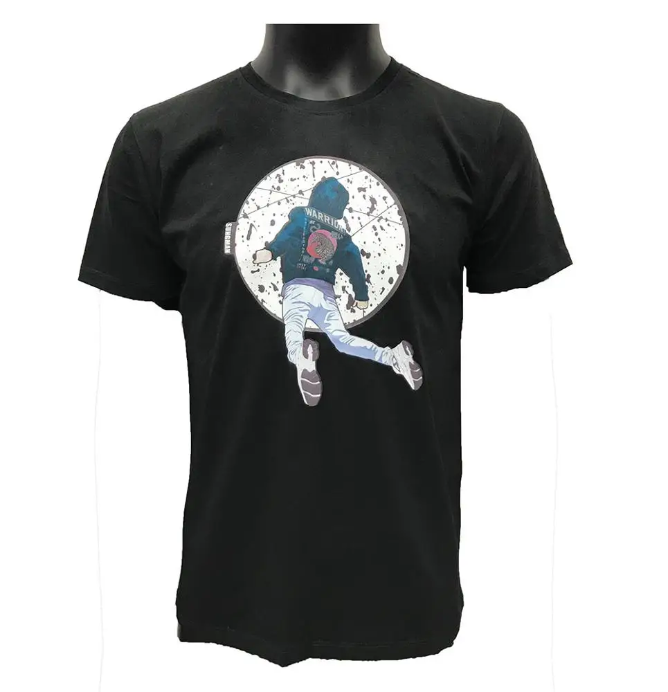 
High quality craftsmanship Tiger shirt boy walk on moon printing mens t shirt small quantity short delivery time factory 