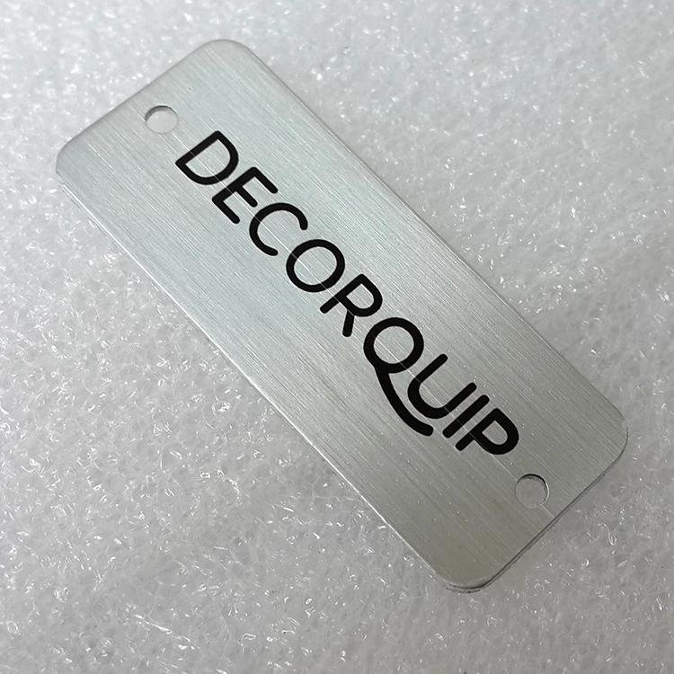 
Silkscreen Printing Aluminum Label for machine 